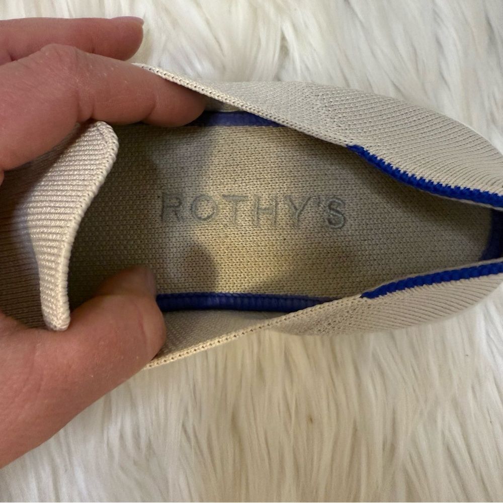 [Rothy's]‎ Beige Slip-On Loafers - Size 7 - Picture 2 of 4